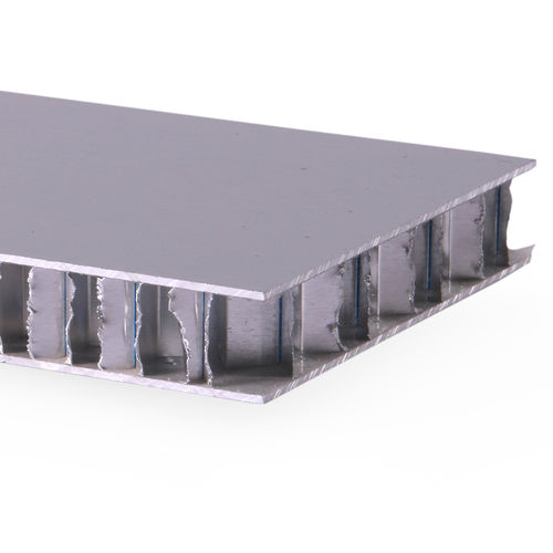 Panneau sandwich pour aménagement de navire - Luxboard Alu - Kuiper Holland - Superyacht Interior Panels - pour protection incendie / nid d'abeille en aluminium / aluminium