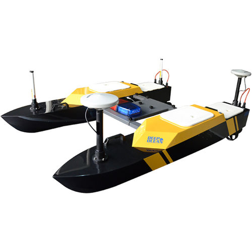 Drone marin pour études hydrographiques - PHANTOM® H-1750 USV - Deep Ocean Engineering - pour mesures environnementales / télécommandé / mini catamaran