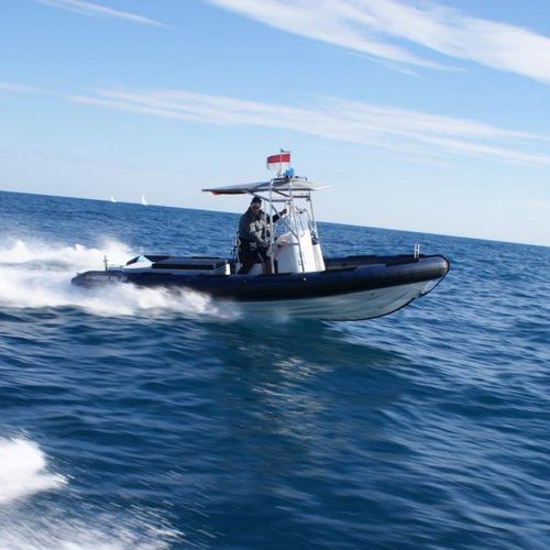 Bateau pneumatique hors-bord - 680  - Parker RIBS - hydrojet / diesel / bimoteur