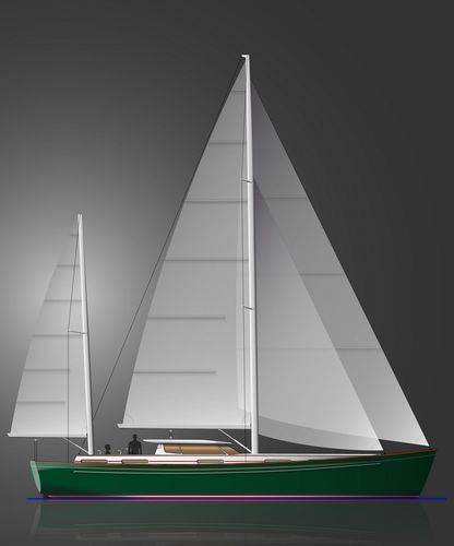Sailing-yacht de course-croisière - M55 VERA - Morozov Yachts - 3 cabines / à cockpit central / à cockpit fermé