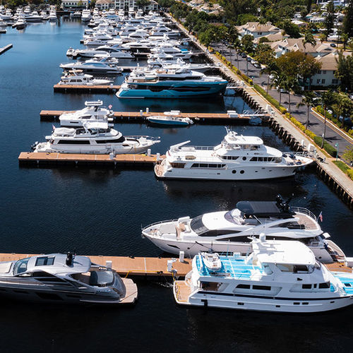Ponton flottant - AccuDock - d'amarrage / pour marina