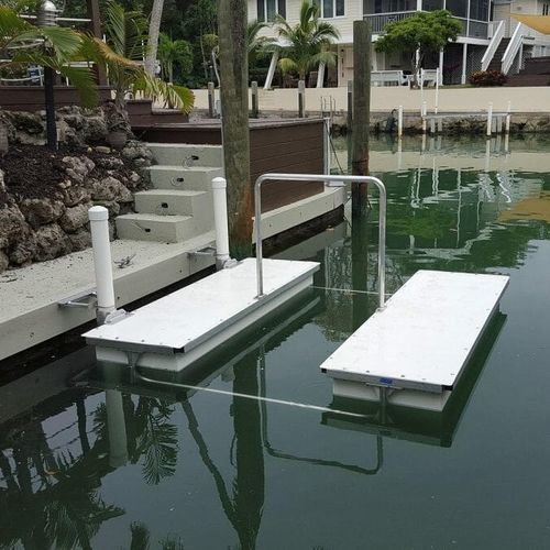 Cale de mise à l'eau kayaks - AccuDock - flottante pour canoës