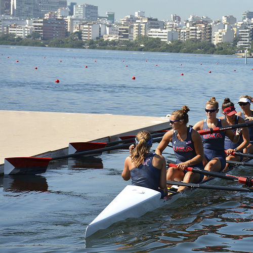 Ponton flottant - Low  - AccuDock - d'amarrage / pour marina / pour aviron