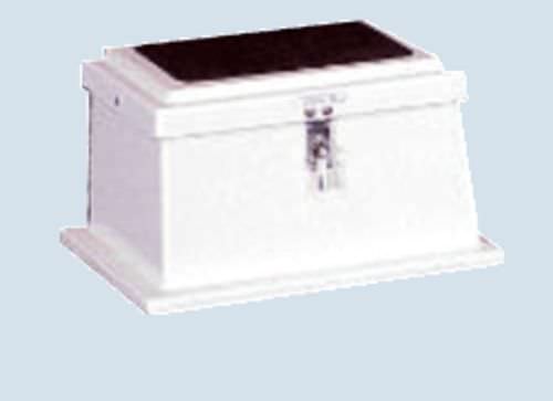 Marche-pied avec caisse de rangement - EC032 - Dock Box Depot: Custom Fiberglass Accessories