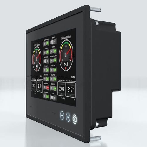 Panel PC pour navire - HD 08T30 MMC - Hatteland Display AS - encastrable / tactile / embarqué