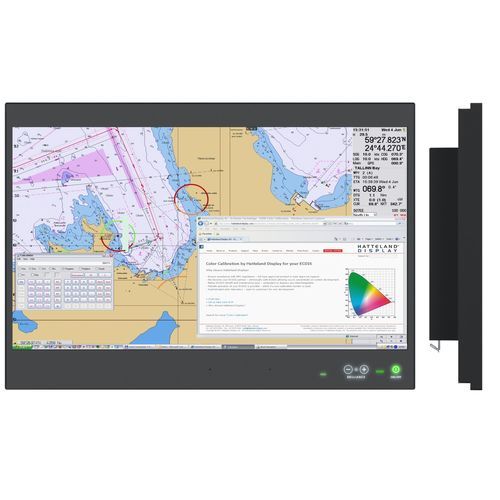 Panel PC pour navire - HD 27T22 MMC-U - Hatteland Display AS - encastrable / IP66 / IP20