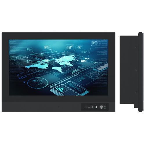 Panel PC pour navire - HD 16T30 MxA - Hatteland Display AS - encastrable / tactile / IP66
