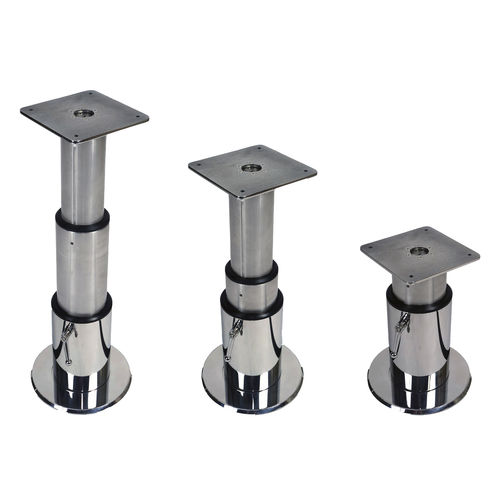 Pied de table pour bateaux ajustable 3 Stage HiLow Release Marine