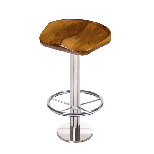 Tabouret de bar pour yacht - DERBY  - Release Marine - en teck
