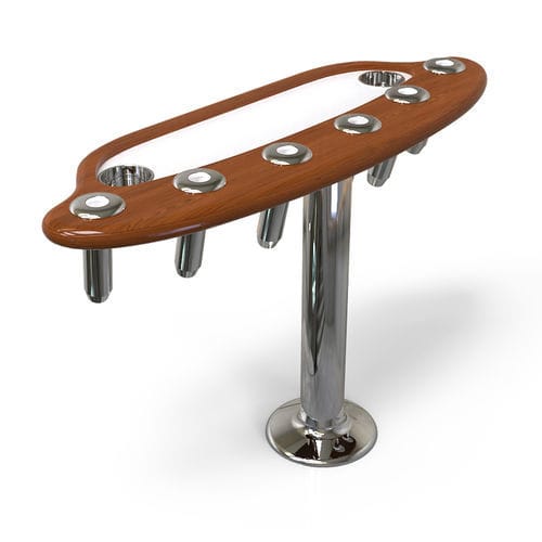 Porte-canne pour bateau - FS 6-1 - Release Marine - multiple / encastré / en bois