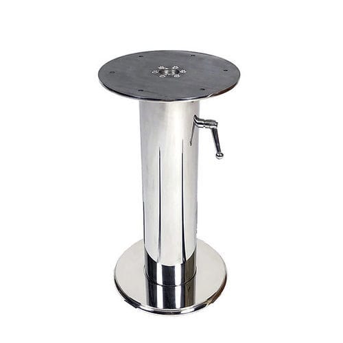Pied de table ajustable - 4.5" Hi-Low - Release Marine - en inox
