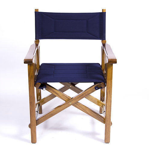Chaise régisseur pour bateau - BARBUDA - Release Marine - pliante / avec accoudoirs / en teck