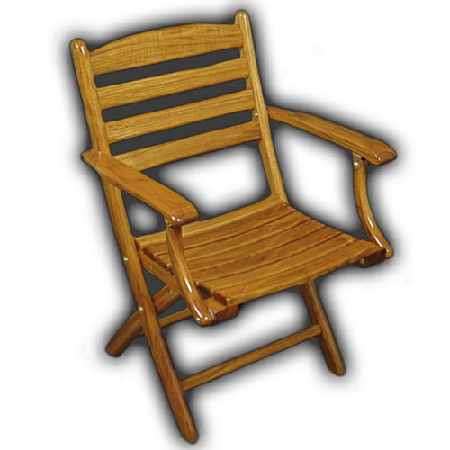 Chaise standard pour bateau - Gearhart - Release Marine - pliante / en teck