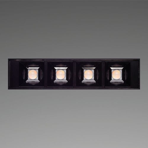 Spot d'intérieur - 4 frameless - prebit - pour bateau / pour yacht / de cabine