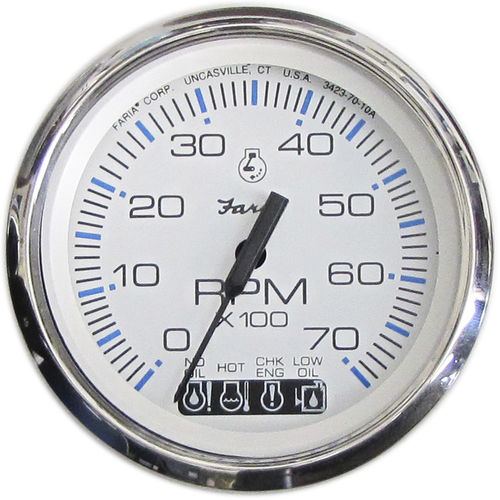 Compte-tours analogique - TC9881 - Beede Electrical Instrument - pour bateau
