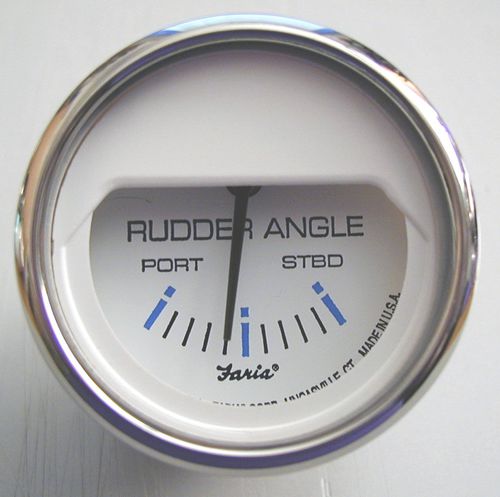 Indicateur pour bateau - GP7378 - Beede Electrical Instrument - d'angle de gouvernail / analogique