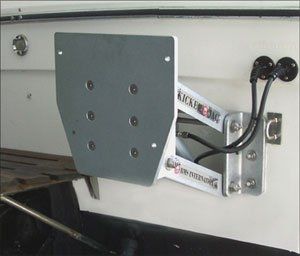 Chaise moteur pour bateau - Kicker Jac - Bob's Machine Shop - jack-plate hydraulique