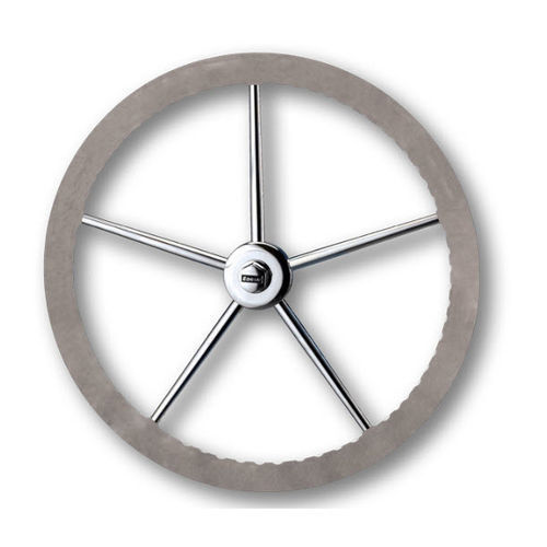 Barre à roue pour voilier - Destroyer™ - Edson Marine - habillage cuir