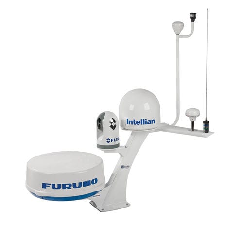 Support d'antenne radar - 68300 - Edson Marine - Satcom / en aluminium
