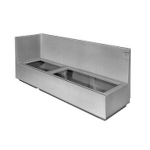 Banquette pour bateau ponton - 80-8532-02  - Kracor - 3 places / avec coffre
