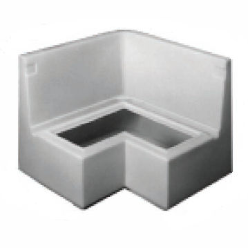 Banquette pour bateau ponton - 80-8598-02 - Kracor - 2 places / avec coffre / d'angle