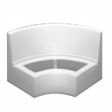 Banquette pour bateau ponton - 80-8667-02 - Kracor - avec coffre / d'angle