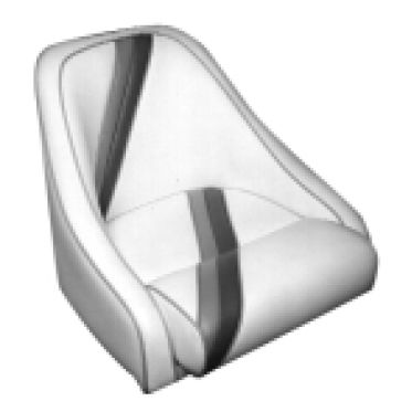 Siège baquet - Kracor - pour bateau ponton / 1 place
