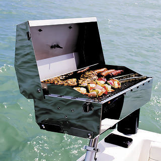 Barbecue marin à gaz - Stow N' Go 160  - Kuuma Products(formerly Force 10) - à encastrer