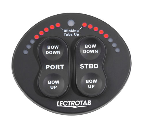 Interrupteur étanche - Lectrotab - de bateau / pour système de trim / LED