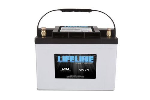 Batterie marine - GPL-27T - Lifeline Batteries - 12 V / plomb / AGM