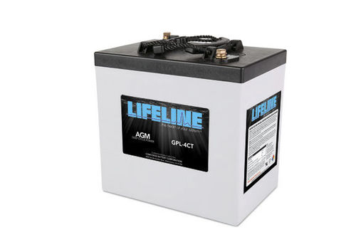 Batterie marine - GPL-4CT   - Lifeline Batteries - 6V / plomb / AGM