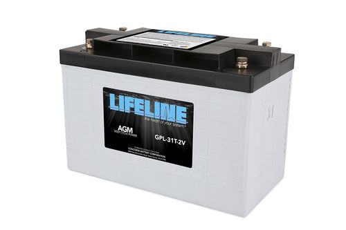 Batterie marine - GPL-31T-2V - Lifeline Batteries - 2V / plomb / AGM