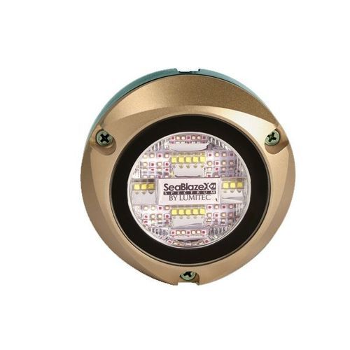 Éclairage sous-marin pour bateau - Zambezi X2 - Lumitec Lighting - à LED / montage en surface / en bronze