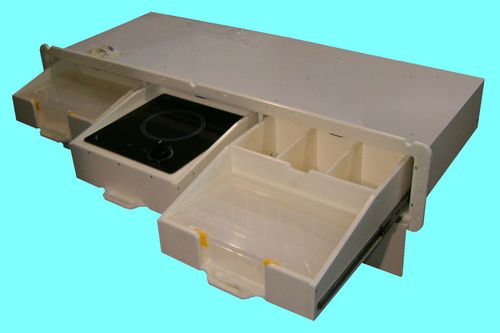 Caisse de rangement pour bateau - 3 - Metal Moulding - encastrée