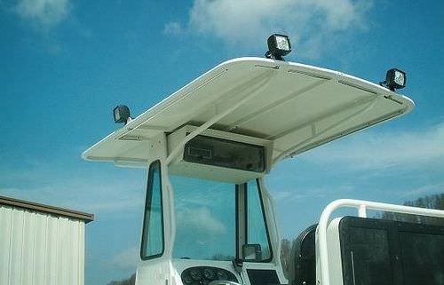 Caisse de rangement pour T-top - Metal Moulding - pour bateau