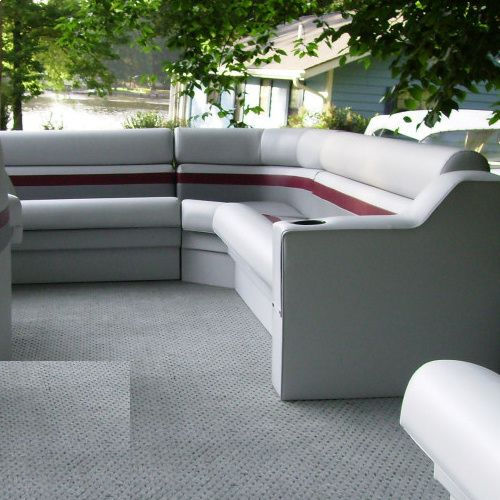 Banquette pour bateau ponton - P205 - Veada Industries - d'angle