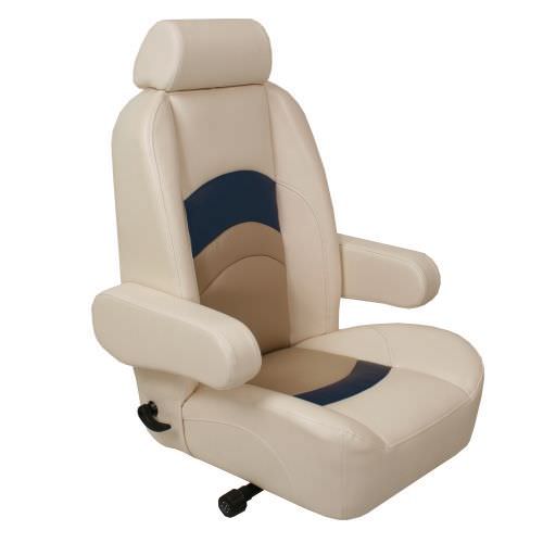 Siège pilote - HS1000 - Veada Industries - pour bateau / avec accoudoirs / à dossier inclinable