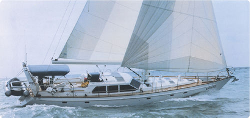 Sailing-yacht de croisière - 53 - Kanter Yachts - à cockpit ouvert / en aluminium / à quille relevable