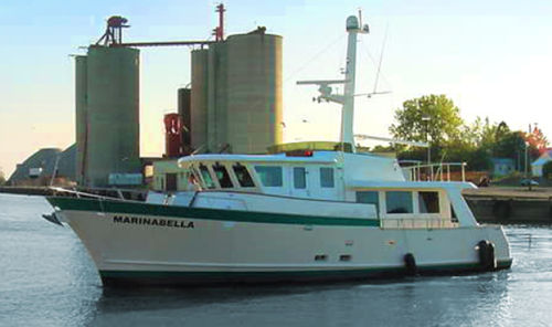 Motor-yacht de croisière - PASSAGE MAKER 54 - Kanter Yachts - offshore / raised pilothouse / 2 cabines