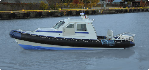 Bateau de surveillance - 9.5m - Kanter Yachts - bateau de service offshore / hors-bord / bateau pneumatique semi-rigide