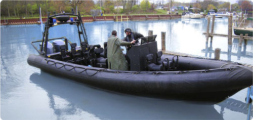 Bateau de surveillance - 9m - Kanter Yachts - bateau de service offshore / hors-bord / bateau pneumatique semi-rigide