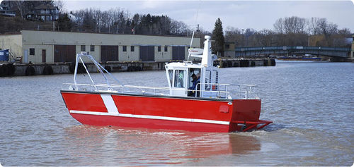 Bateau de débarquement - 9m - Kanter Yachts - bateau de transport de personnel / hors-bord