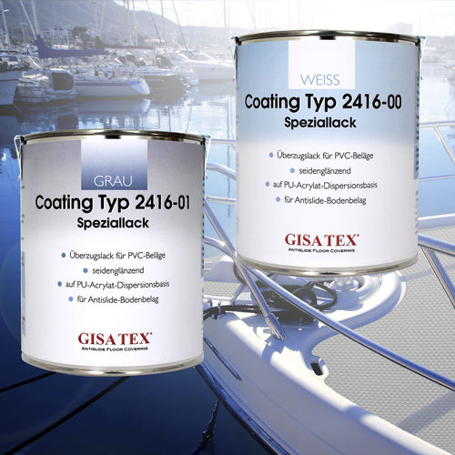 Peinture en polyuréthane - 2416 - GisaTex GmbH & Co. KG - monocomposant / sans solvant / à base d'eau
