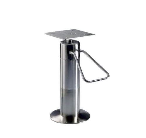 Pied pour siège pilote pour bateau - Liftomat Indoor - Pörtner - ajustable / hydraulique / en inox