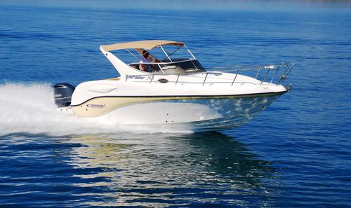 Cabin-cruiser hors-bord - SEAMASTER 7.95 - Biskinis Bros S.A. - open / max. 8 personnes / 2 couchages