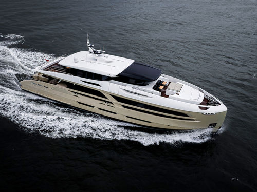 Super-yacht de croisière - 34M - Van der Valk Shipyard - explorer / avec timonerie / 5 cabines