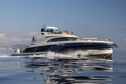 Motor-yacht de croisière - ALVARO - Van der Valk Shipyard - à fly / 3 cabines / en aluminium