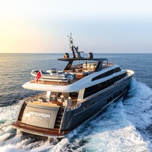 Super-yacht de croisière - JANGADA - Van der Valk Shipyard - raised pilothouse / 4 cabines / en aluminium