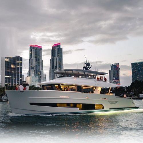 Motor-yacht de croisière - LEVEN - Van der Valk Shipyard - avec timonerie / 4 cabines / en aluminium