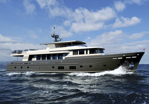 Super-yacht de croisière - SANTA MARIA T - Van der Valk Shipyard - trawler / à fly / avec timonerie